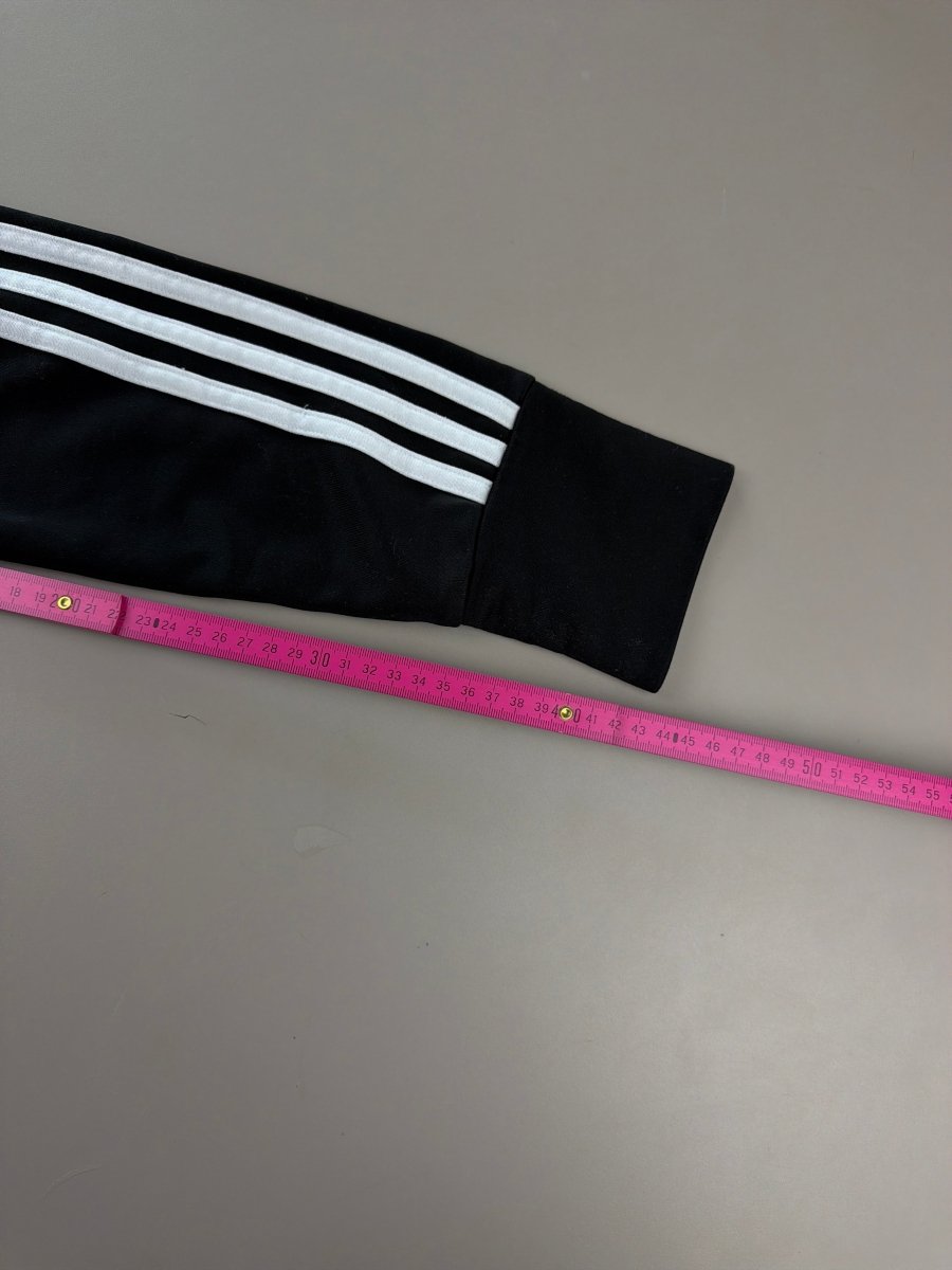Adidas Iconic "Three Stripes" Trackjacket - Black Y2K Sporty Core - Past Pieces