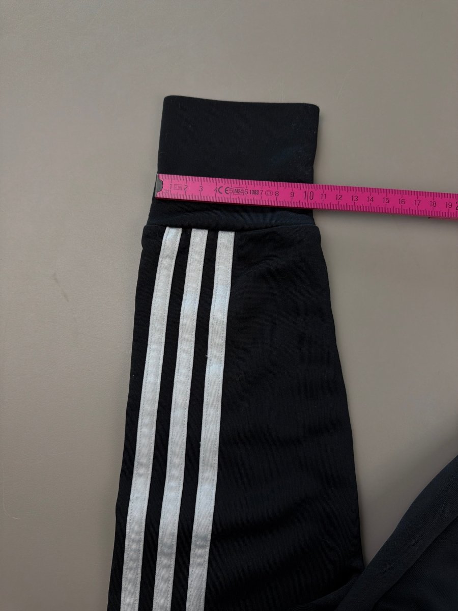 Adidas Iconic "Three Stripes" Trackjacket - Black Y2K Sporty Core - Past Pieces