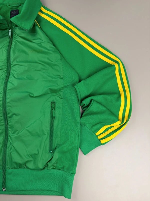 Adidas "Montréal 1976" Track Jacket - Kelly Green / Sunshine Yellow