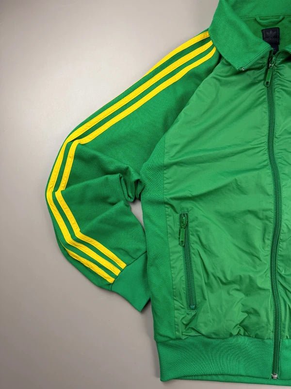 Adidas "Montréal 1976" Track Jacket - Kelly Green / Sunshine Yellow