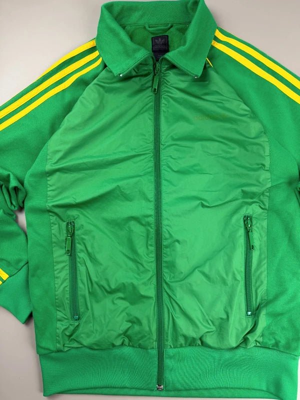 Adidas "Montréal 1976" Track Jacket - Kelly Green / Sunshine Yellow