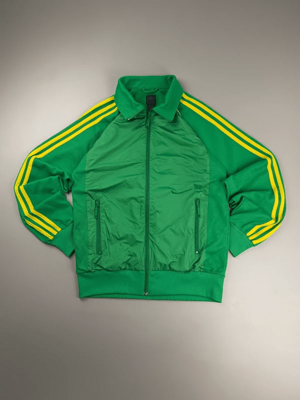 Adidas "Montréal 1976" Track Jacket - Kelly Green / Sunshine Yellow