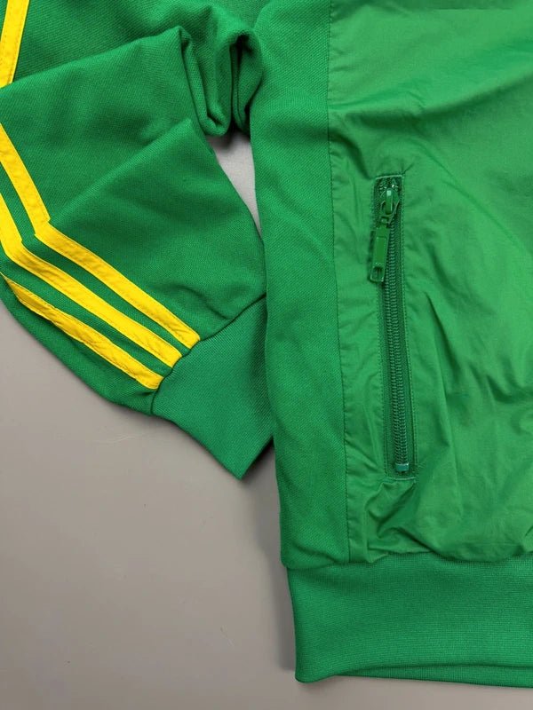 Adidas "Montréal 1976" Track Jacket - Kelly Green / Sunshine Yellow - Past Pieces