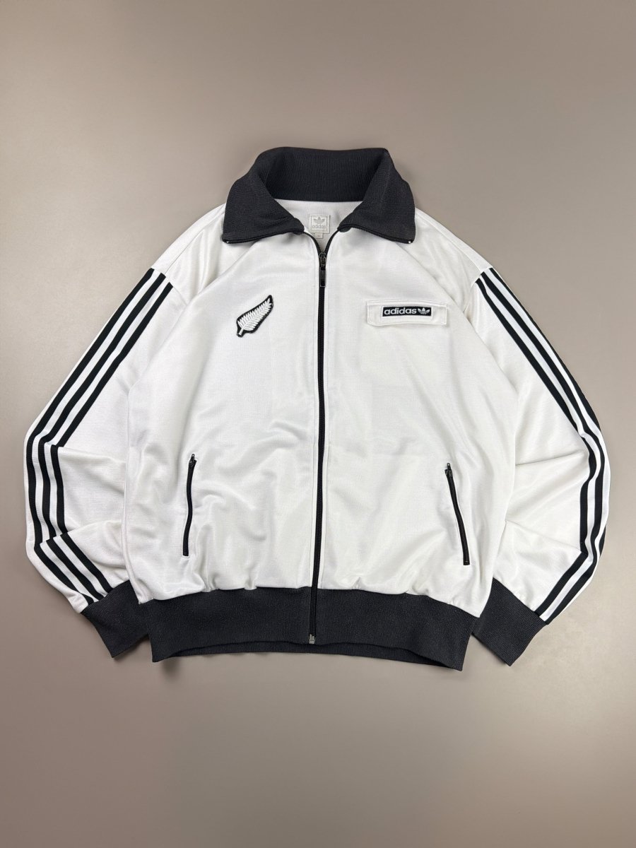 Adidas New Zealand "Silver Fern" Archive Trackjacket - B&W Sportswear - Past Pieces