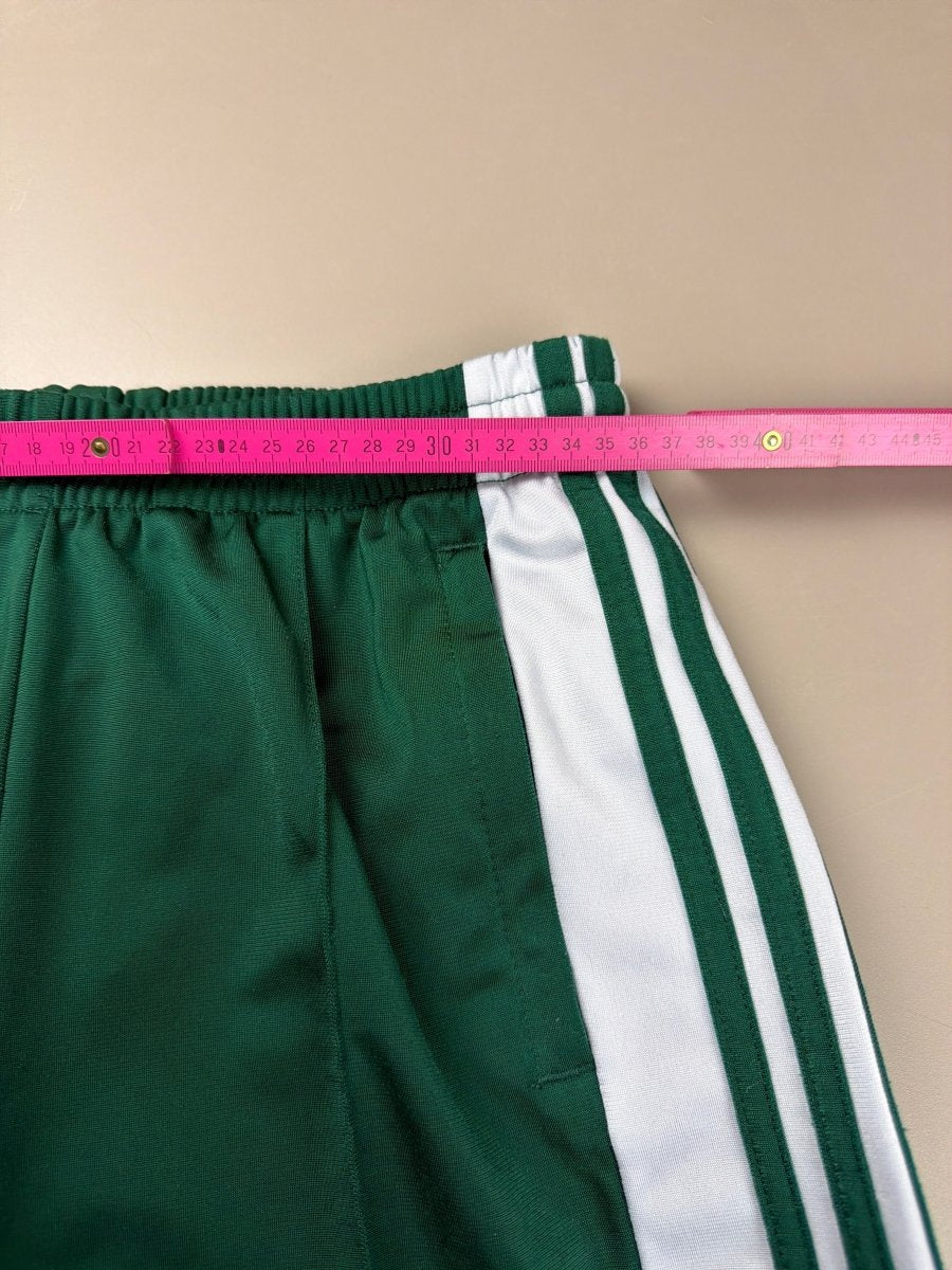 Adidas Originals "Adibreak" Side - Snap Trackpants - Emerald Green / White - Past Pieces