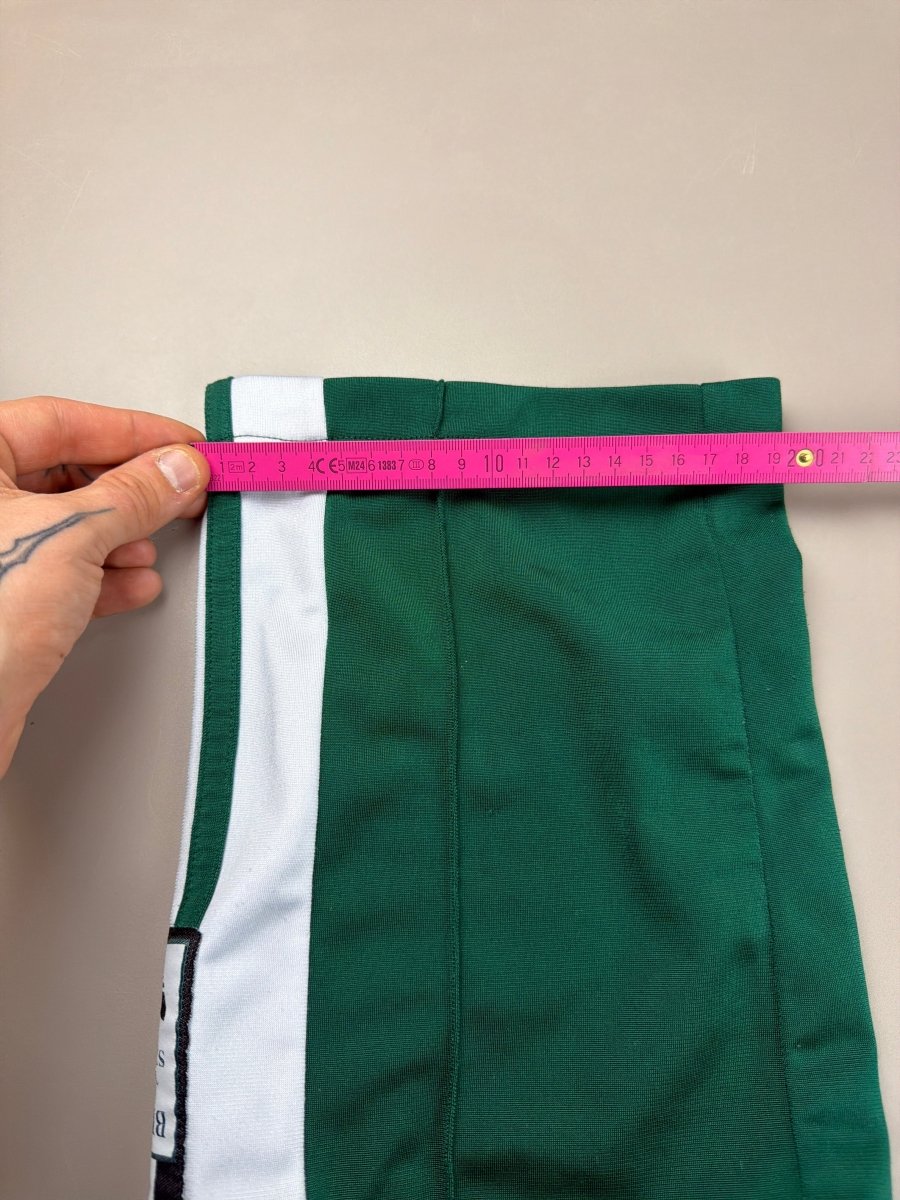 Adidas Originals "Adibreak" Side - Snap Trackpants - Emerald Green / White - Past Pieces