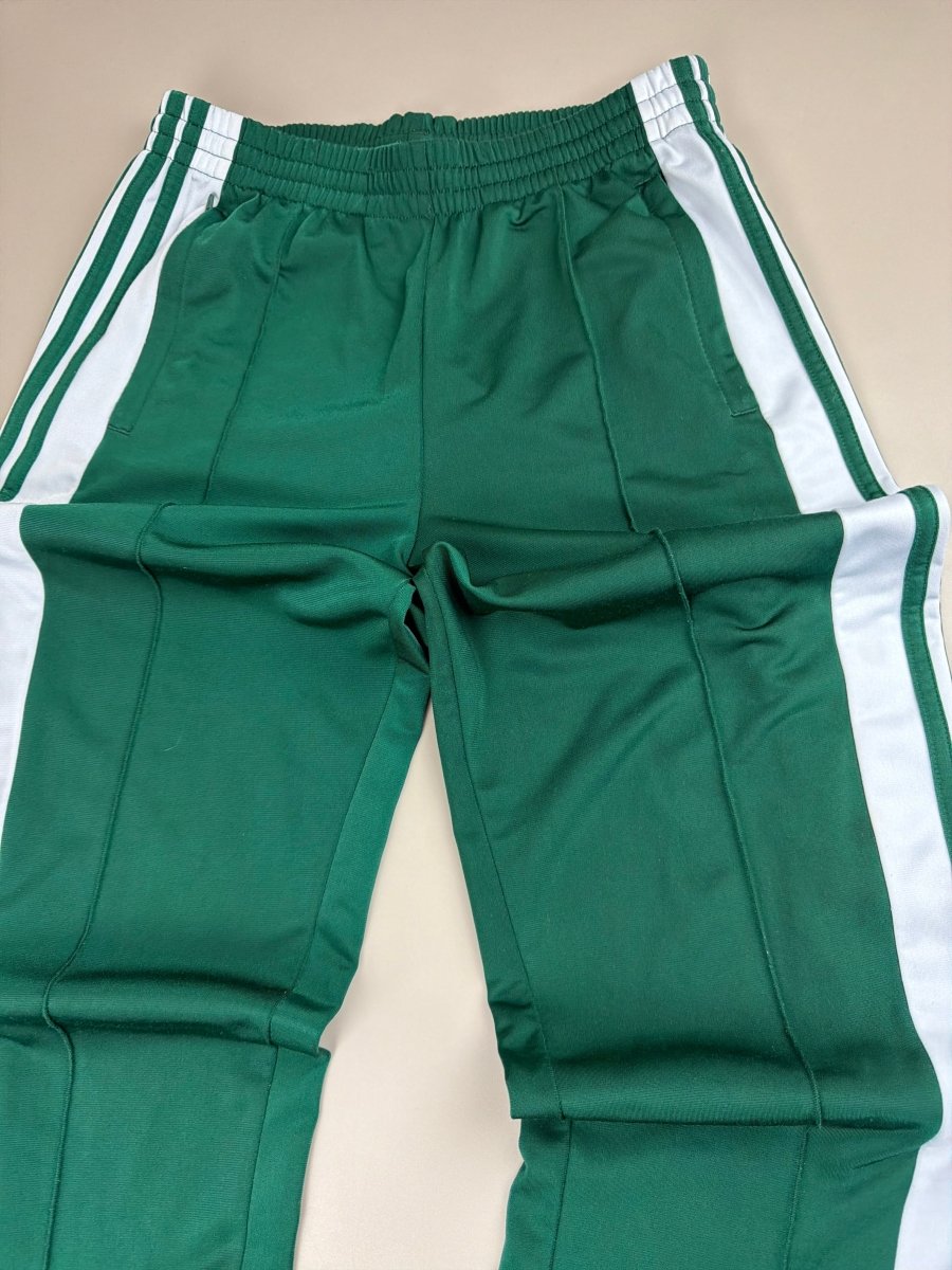 Adidas Originals "Adibreak" Side - Snap Trackpants - Emerald Green / White - Past Pieces