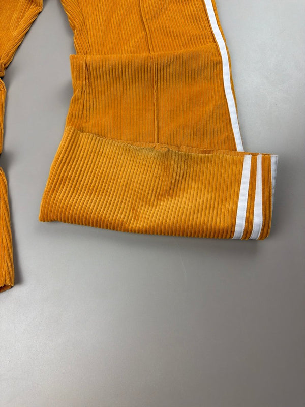 Adidas Originals Archive "Mustard" Corduroy Flared Bottoms