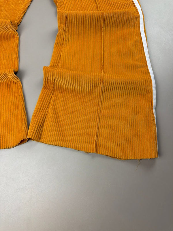 Adidas Originals Archive "Mustard" Corduroy Flared Bottoms