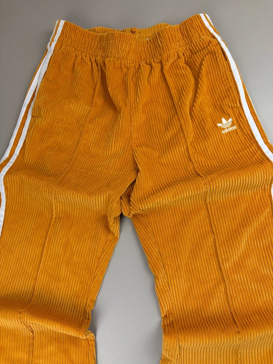Adidas Originals Archive "Mustard" Corduroy Flared Bottoms - Past Pieces
