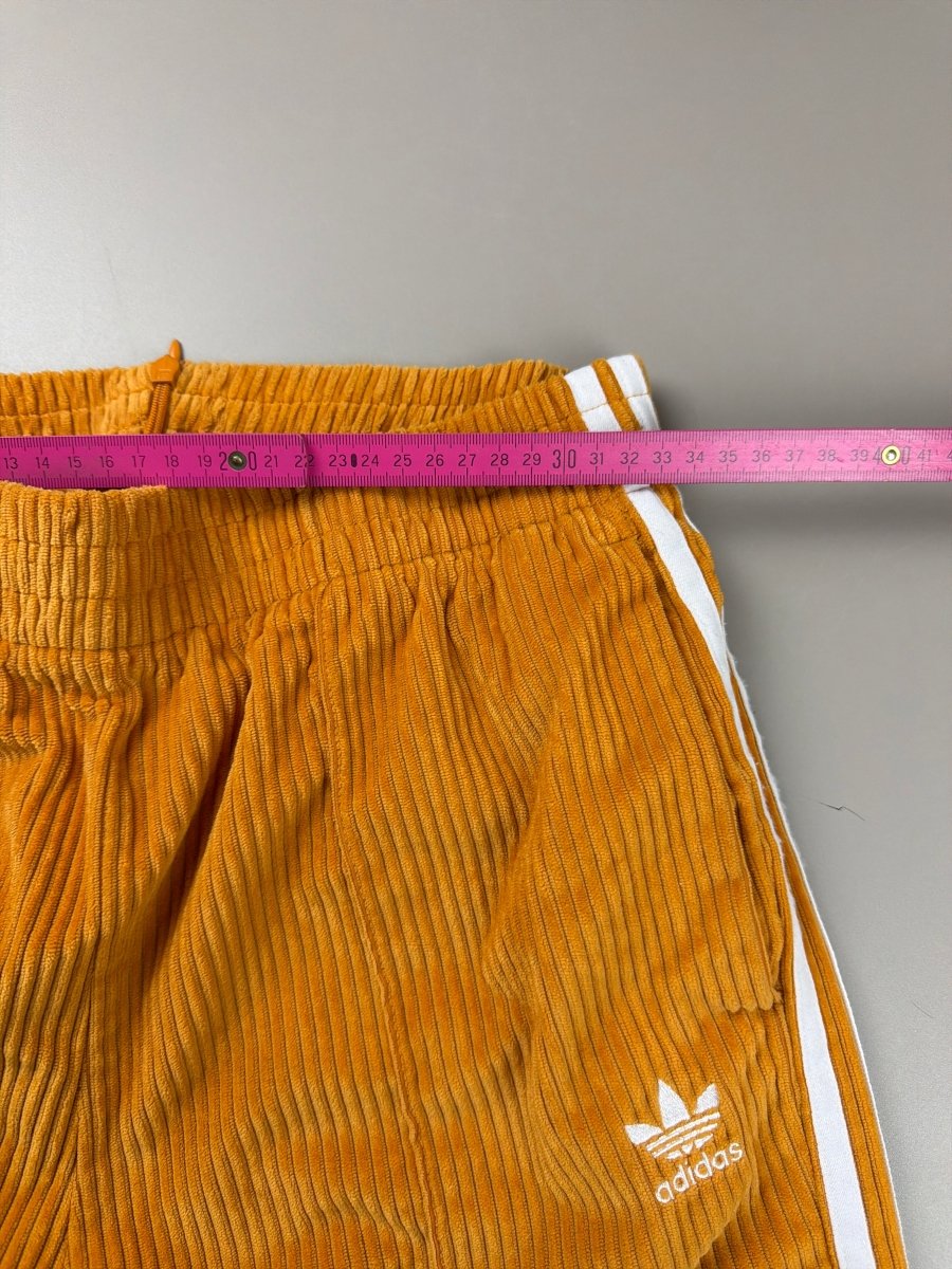 Adidas Originals Archive "Mustard" Corduroy Flared Bottoms - Past Pieces