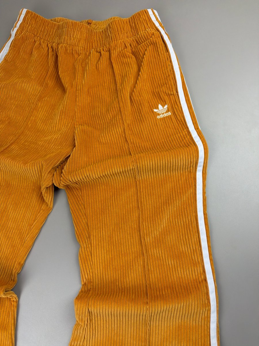Adidas Originals Archive "Mustard" Corduroy Flared Bottoms - Past Pieces