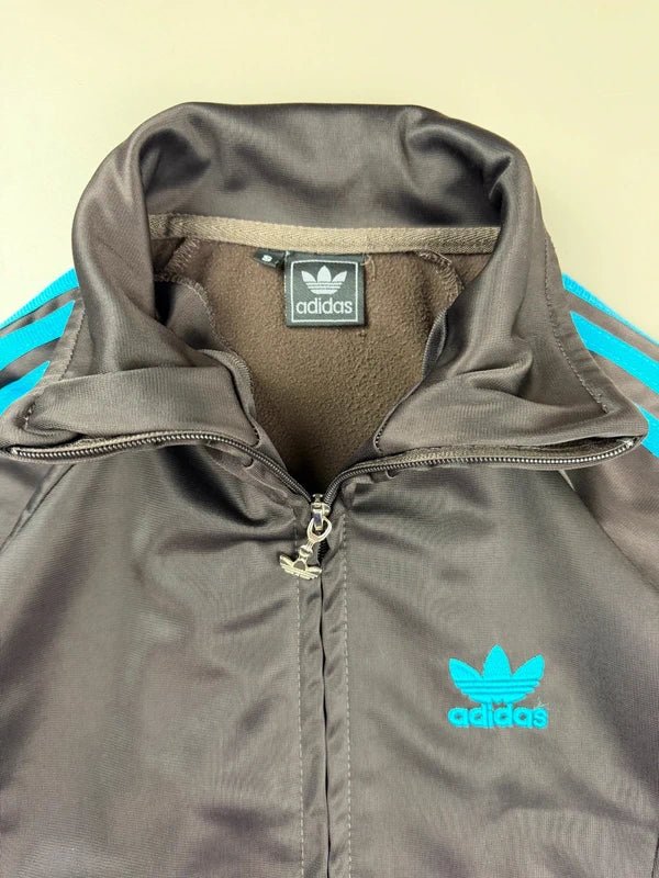 Adidas Originals "Firebird" Iconic Track Jacket - Earth Brown - Past Pieces