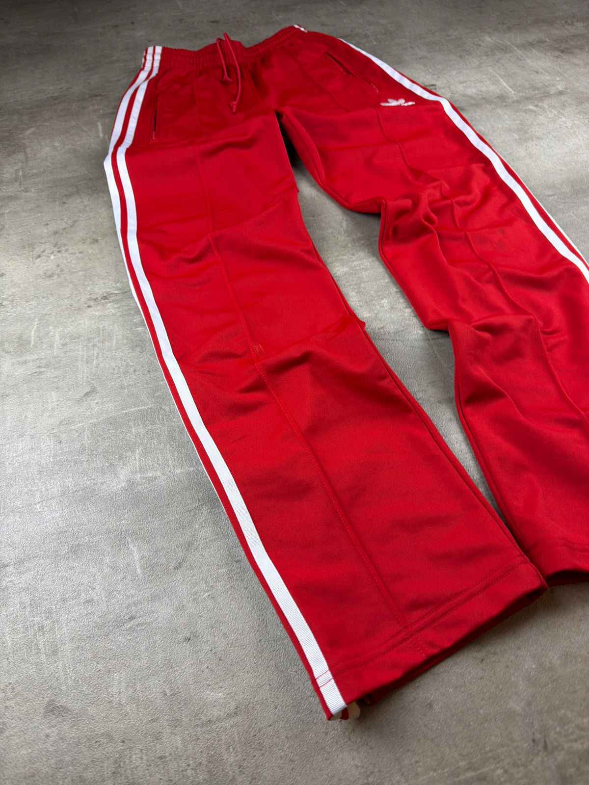 Adidas Originals Firebird Trackpants - Red / White - Past Pieces