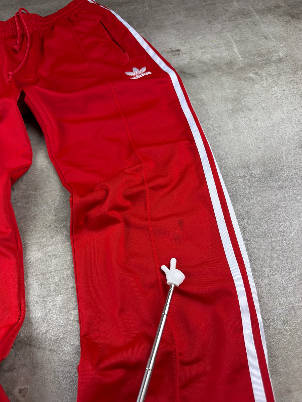 Adidas Originals Firebird Trackpants - Red / White – Ansicht 8