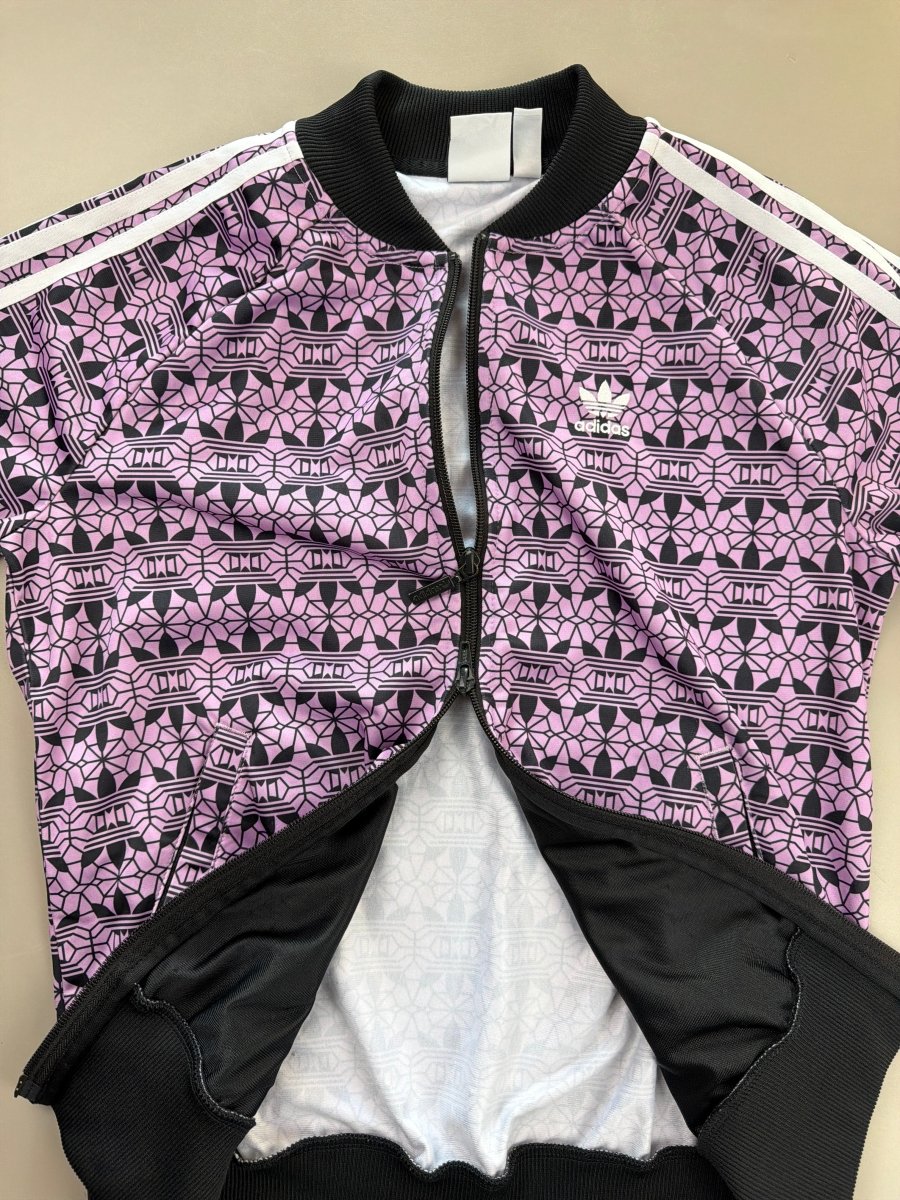 Adidas Originals "Trefoil AOP" Trackjacket - Purple Geometric - Past Pieces