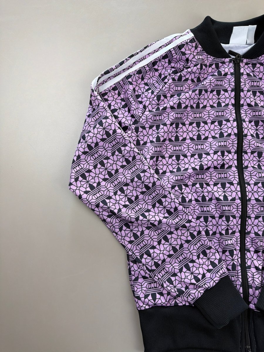 Adidas Originals "Trefoil AOP" Trackjacket - Purple Geometric - Past Pieces