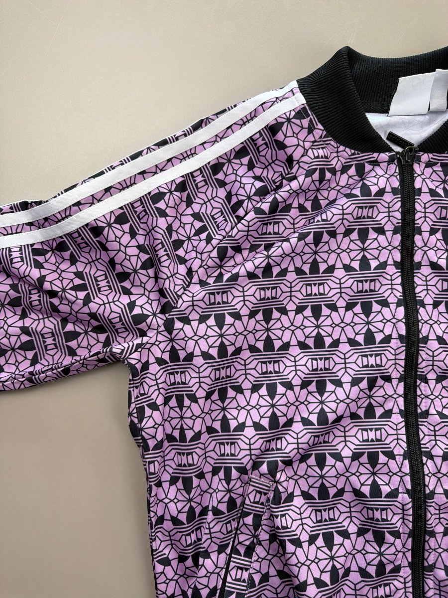Adidas Originals "Trefoil AOP" Trackjacket - Purple Geometric - Past Pieces