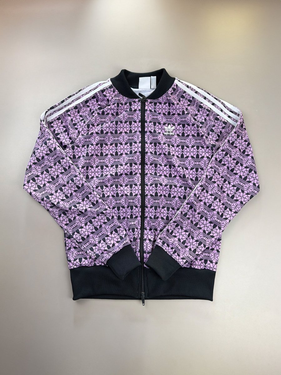 Adidas Originals "Trefoil AOP" Trackjacket - Purple Geometric - Past Pieces