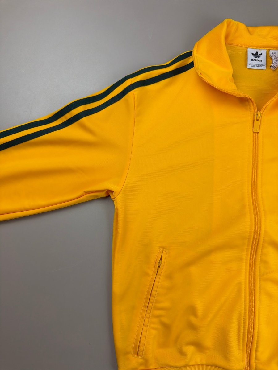 Adidas Originals Trefoil Tracktop - Mustard Yellow & Green - Past Pieces