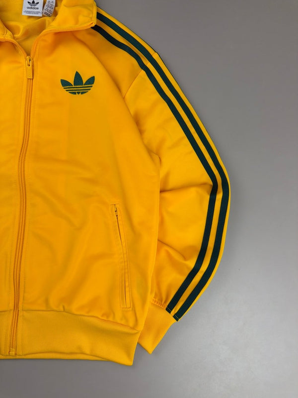 Adidas Originals Trefoil Tracktop - Mustard Yellow & Green