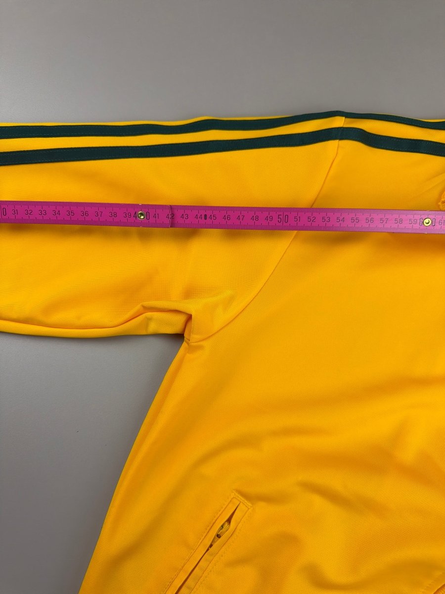 Adidas Originals Trefoil Tracktop - Mustard Yellow & Green - Past Pieces