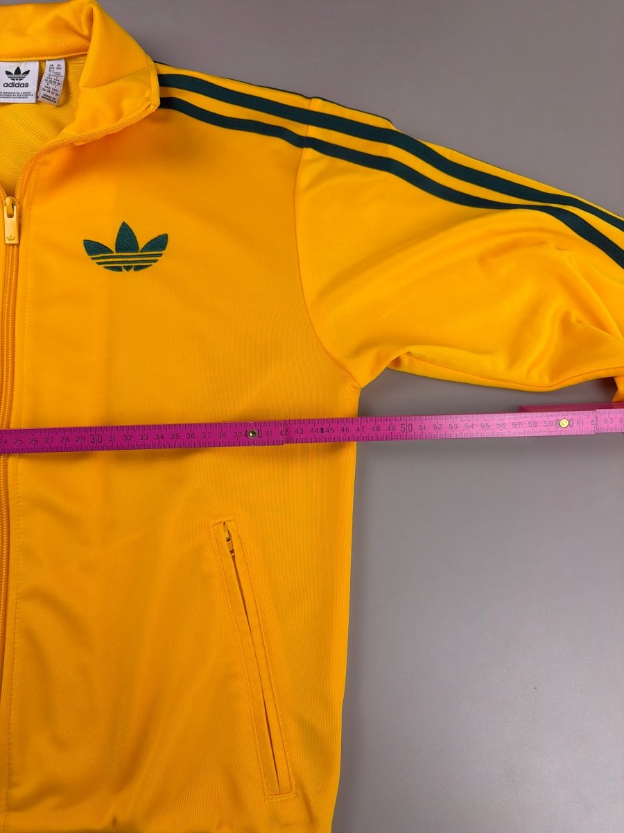 Adidas Originals Trefoil Tracktop - Mustard Yellow & Green - Past Pieces