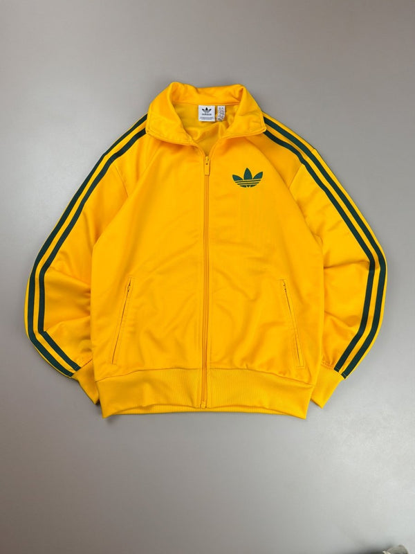 Adidas Originals Trefoil Tracktop - Mustard Yellow & Green