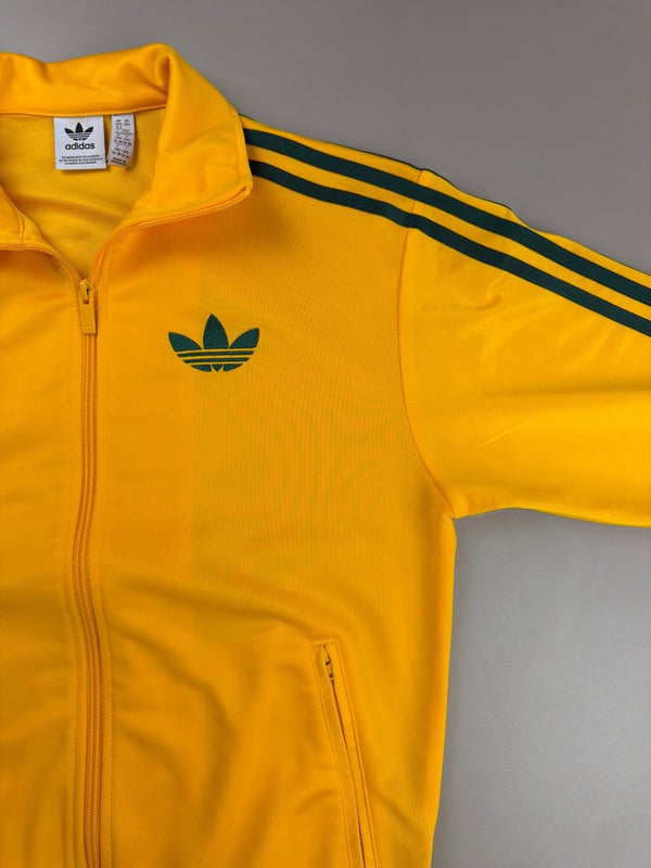 Adidas Originals Trefoil Tracktop - Mustard Yellow & Green