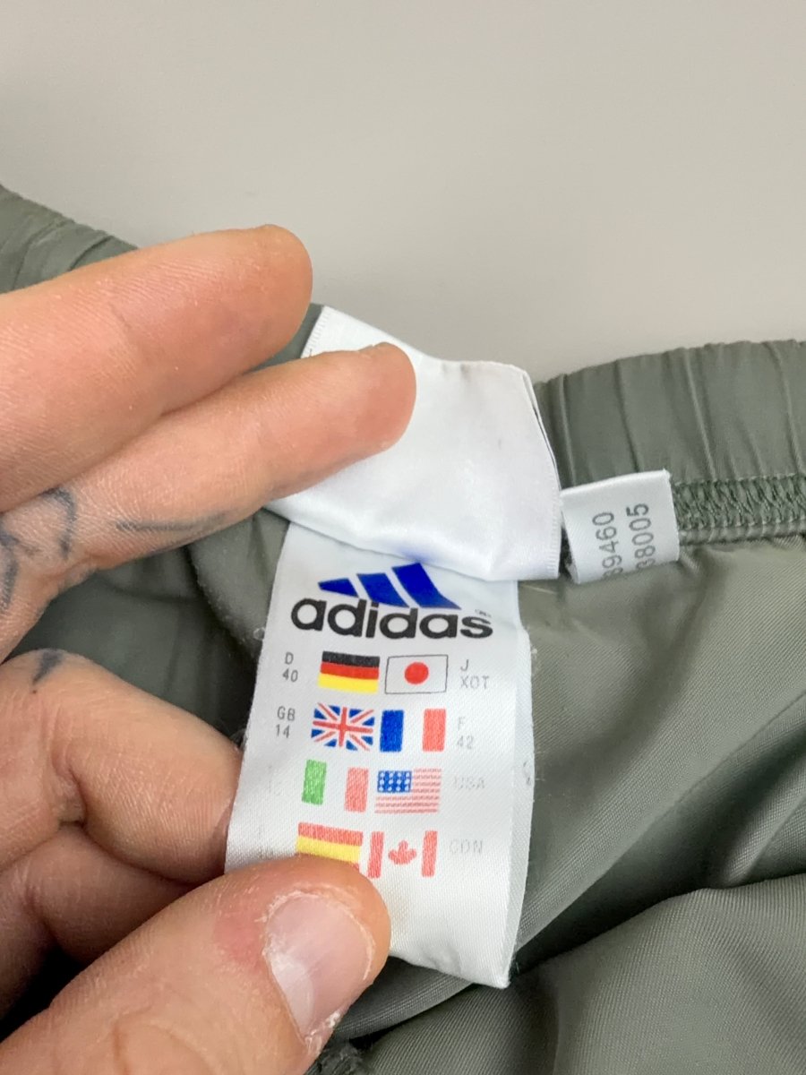 Adidas Performance "Utility" Baggy Trackpants - Sage Green Gorpcore - Past Pieces