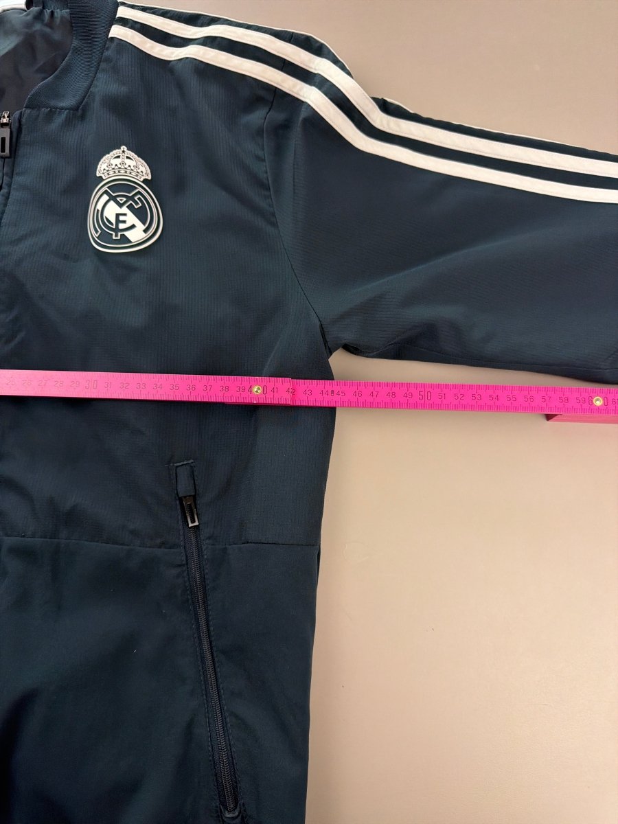Adidas Real Madrid "Bernabéu" Performance Track Jacket – Deep Teal - Past Pieces