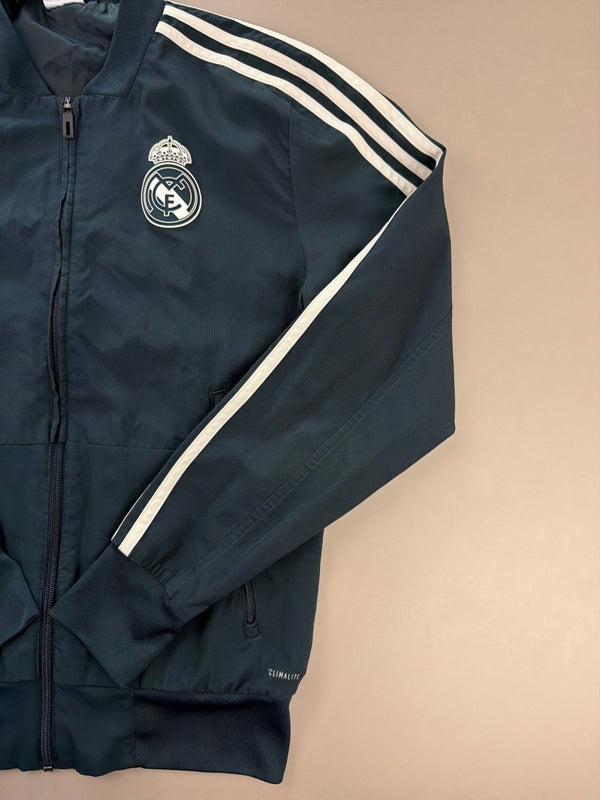 Adidas Real Madrid "Bernabéu" Performance Track Jacket – Deep Teal