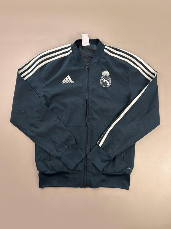 Adidas Real Madrid "Bernabéu" Performance Track Jacket – Deep Teal