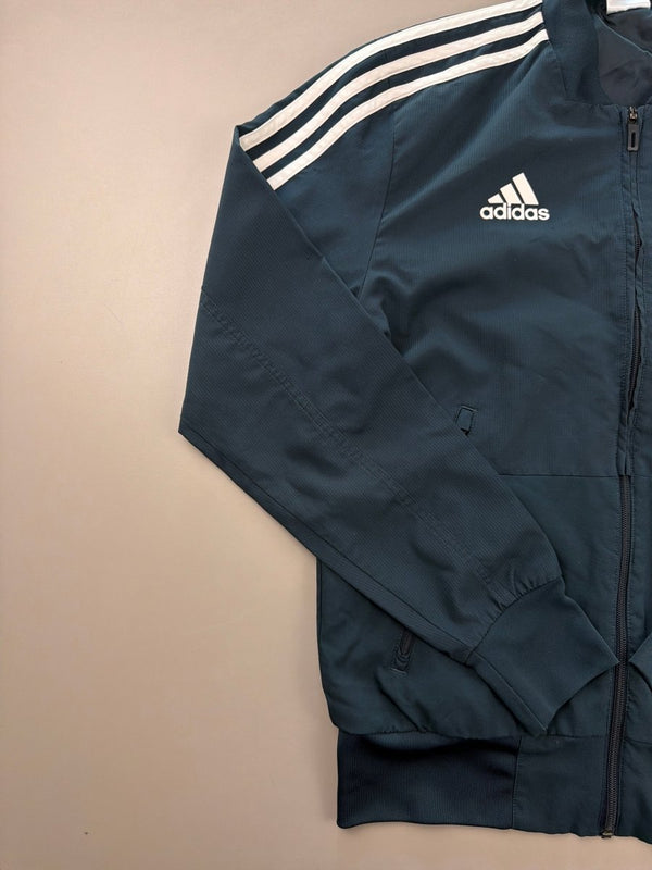 Adidas Real Madrid "Bernabéu" Performance Track Jacket – Deep Teal