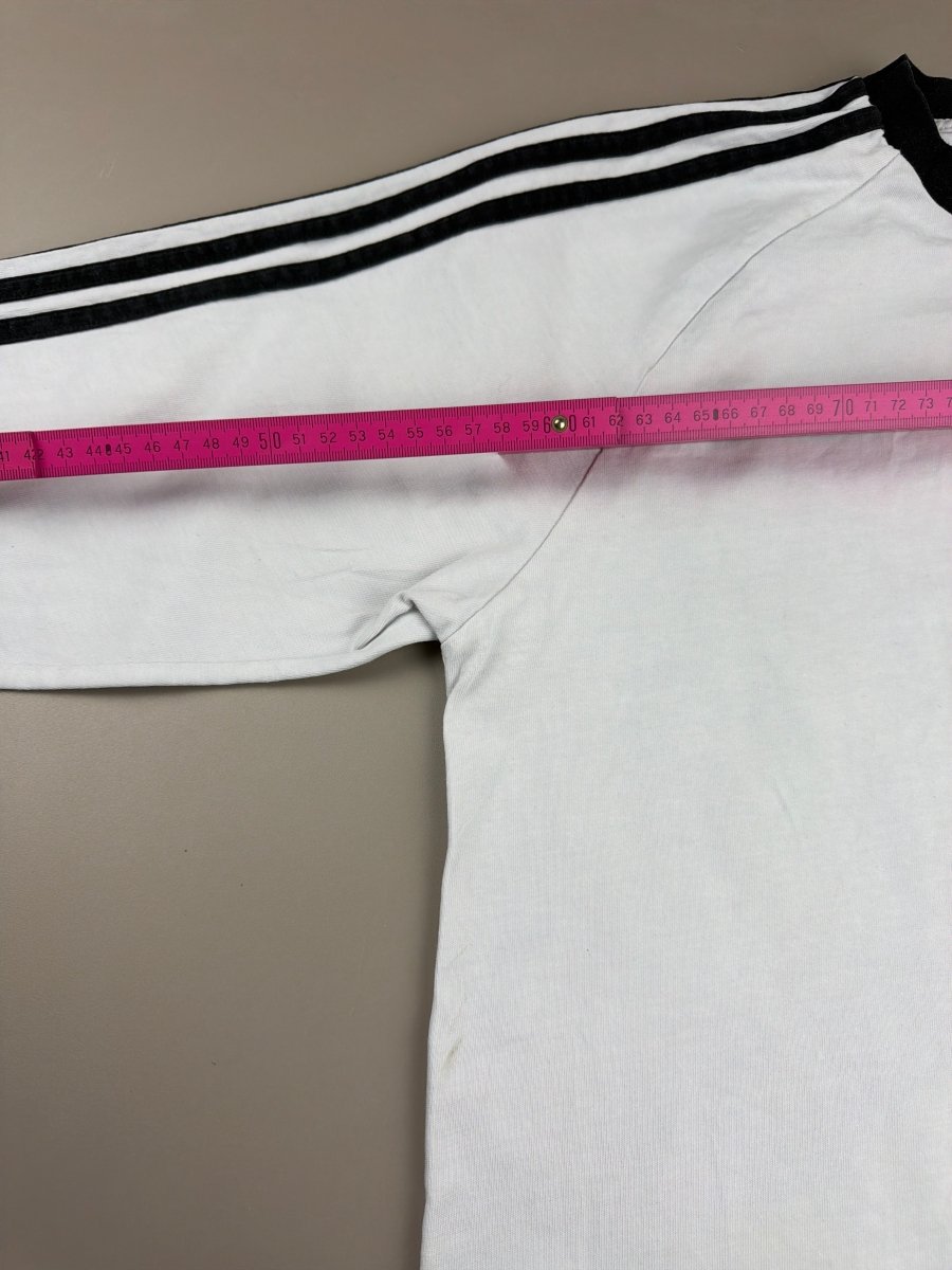 Adidas "Retro Sport" Raglan Longsleeve — Monochrome - Past Pieces