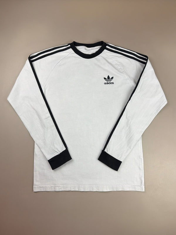 Adidas "Retro Sport" Raglan Longsleeve — Monochrome