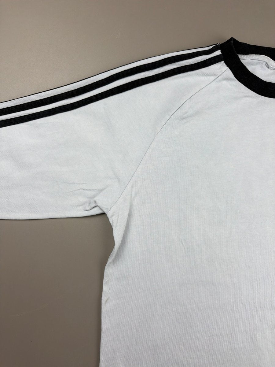 Adidas "Retro Sport" Raglan Longsleeve — Monochrome - Past Pieces
