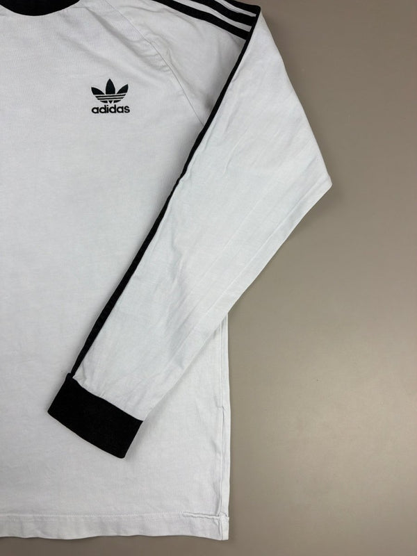 Adidas "Retro Sport" Raglan Longsleeve — Monochrome