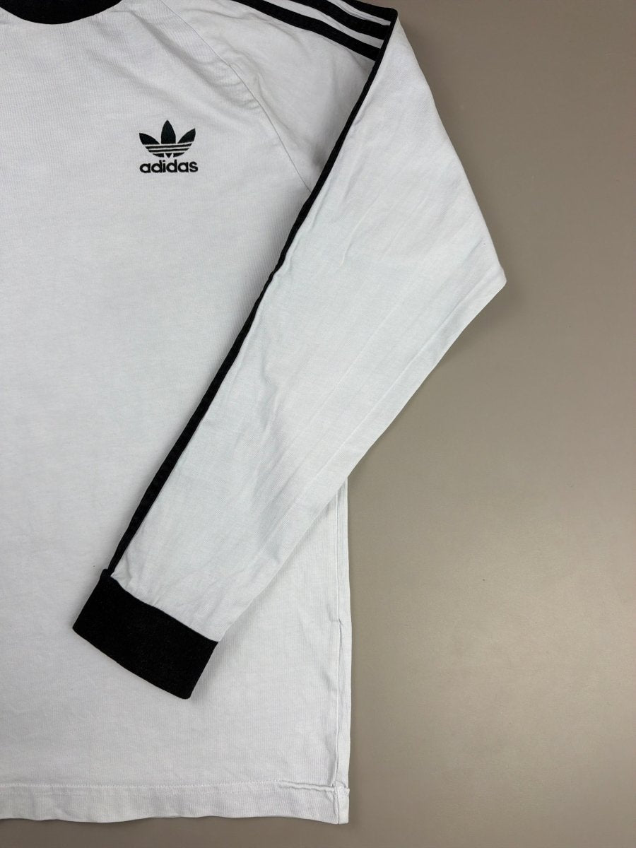 Adidas "Retro Sport" Raglan Longsleeve — Monochrome - Past Pieces