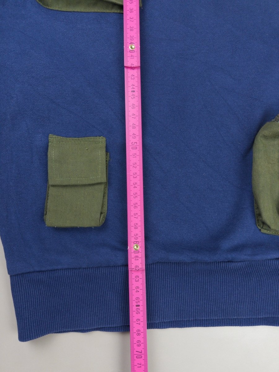 Adidas Rework Utility "Junior Ranger" Tactical Sweater - Navy Blue & Olive Gorpcore - Past Pieces