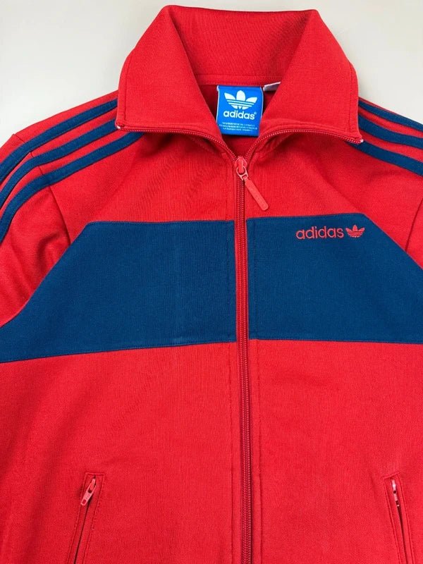 Adidas "Trefoil" Trackjacket - Scarlet Red & Navy