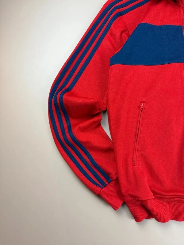 Adidas "Trefoil" Trackjacket - Scarlet Red & Navy