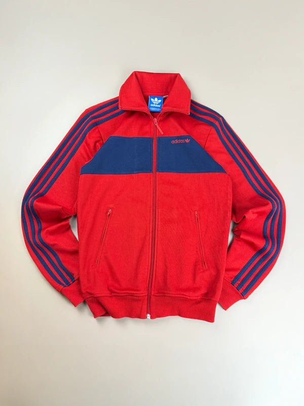 Adidas "Trefoil" Trackjacket - Scarlet Red & Navy