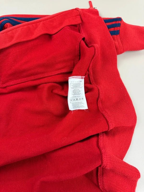 Adidas "Trefoil" Trackjacket - Scarlet Red & Navy - Past Pieces