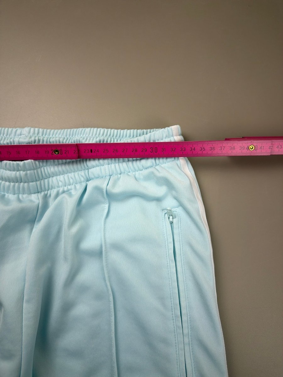 Adidas Vintage Pastel Track Pants - Y2K Baby Blue - Past Pieces