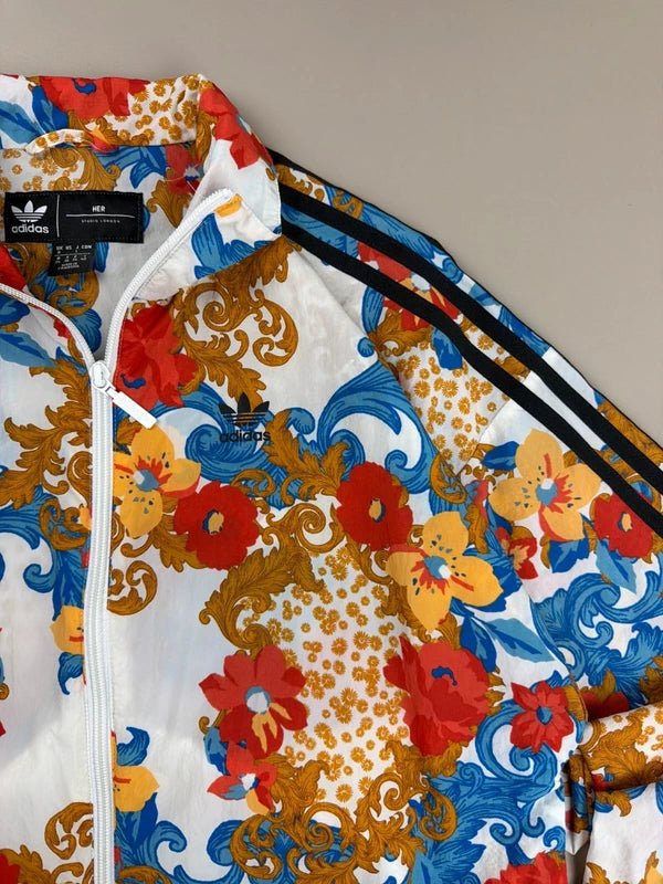 Adidas x HER Studio London "Baroque" Track Jacket - Multicolor Floral - Past Pieces