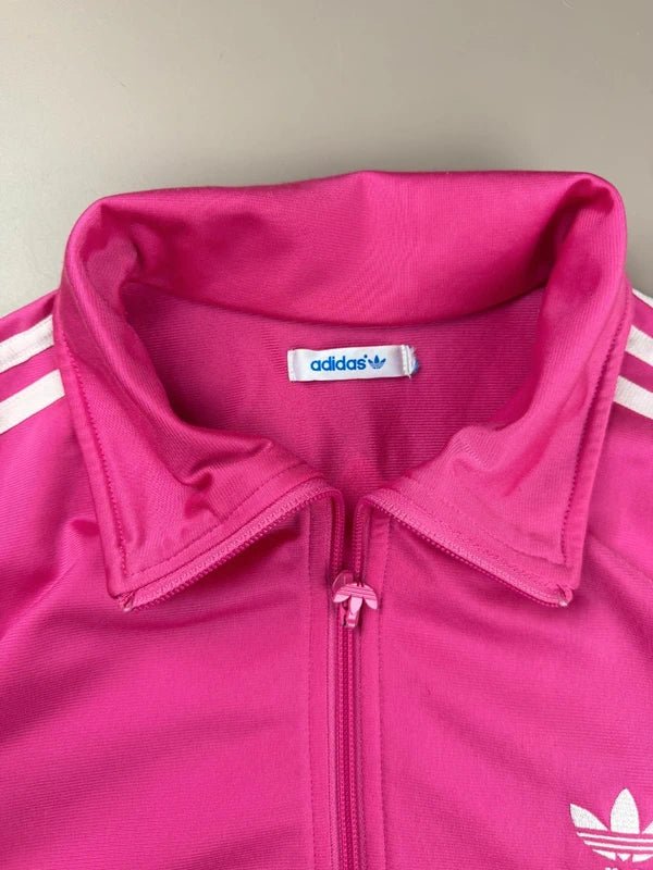 Adidas Y2K "Bubblegum" 3 - Stripes Firebird Trackjacket - Hot Pink - Past Pieces