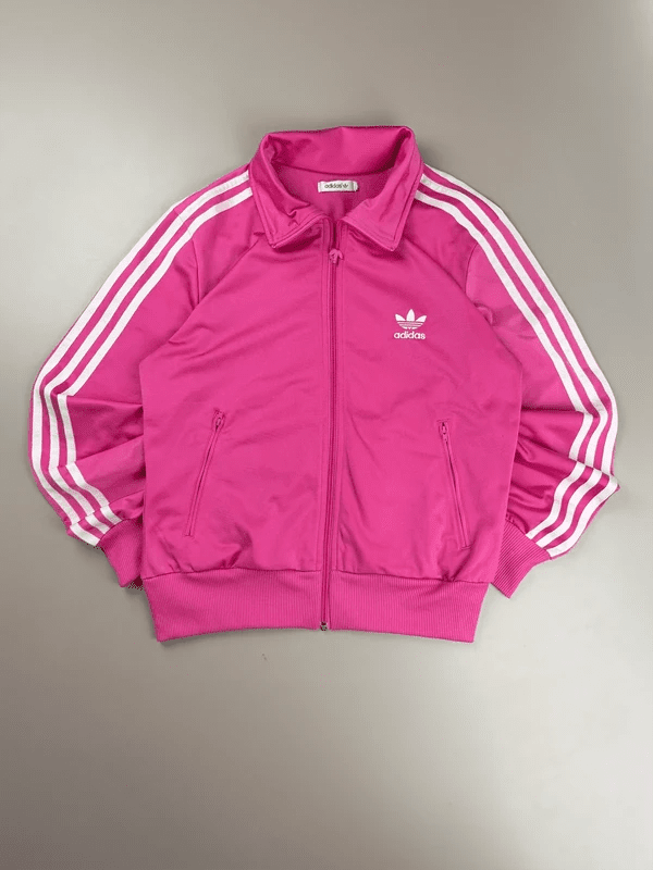 Adidas Y2K "Bubblegum" 3-Stripes Firebird Trackjacket - Hot Pink