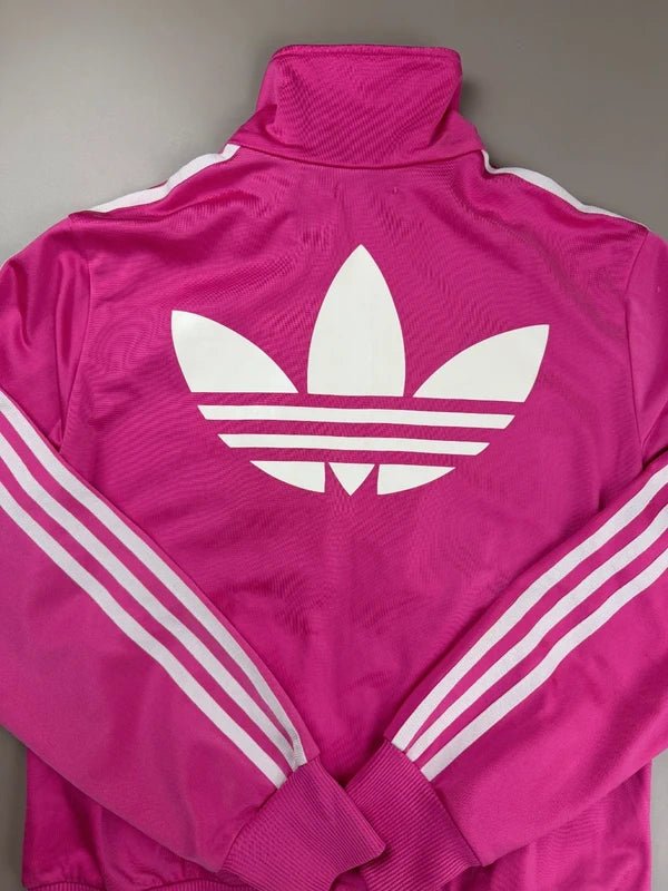 Adidas Y2K "Bubblegum" 3 - Stripes Firebird Trackjacket - Hot Pink - Past Pieces