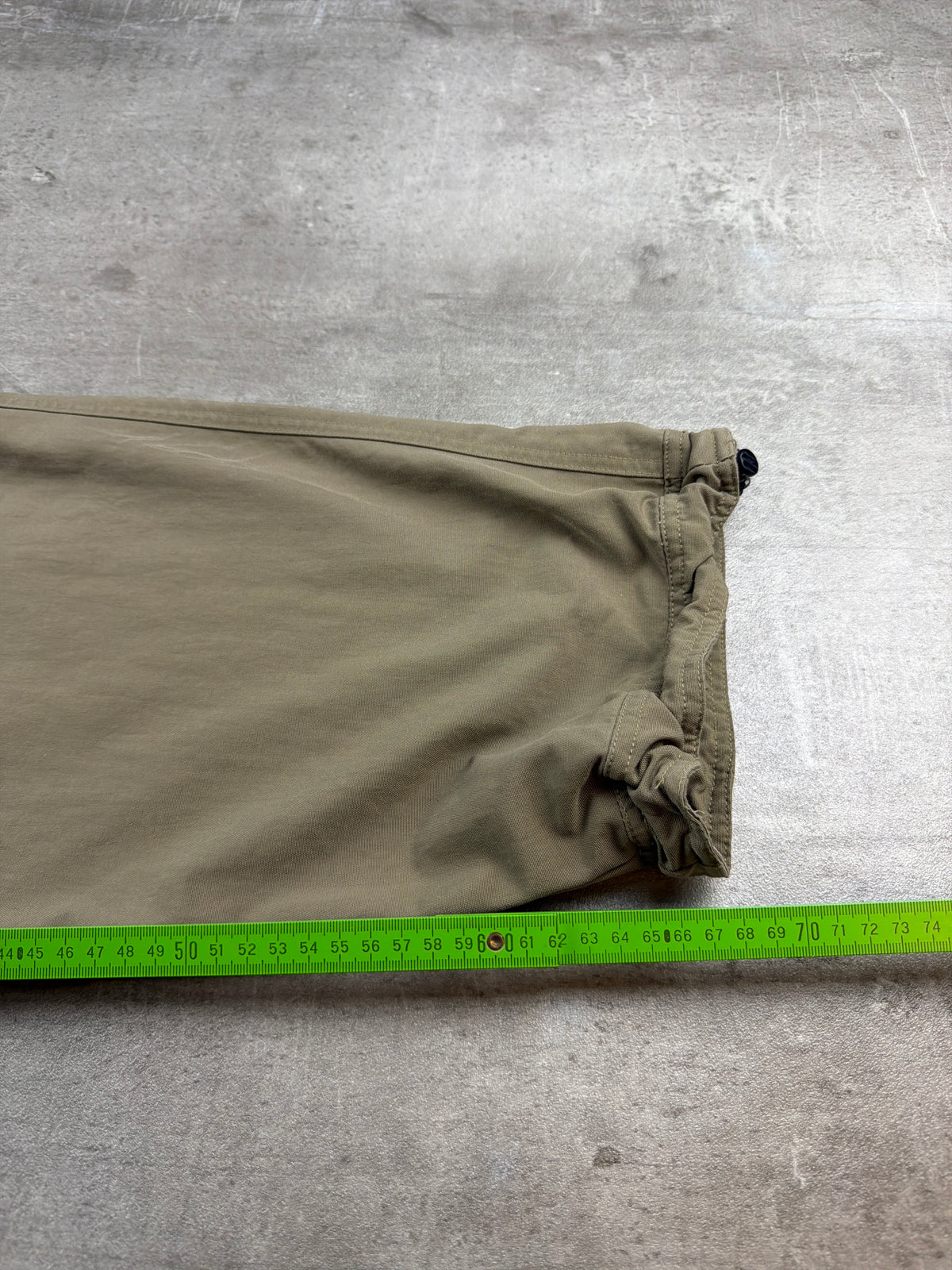 Adidas Y2K Zip-Off Baggy Cargo Pants - Khaki Gorpcore - Past Pieces